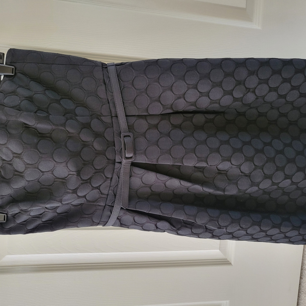 White House Black Market Black Pleated StraplessDress.  BUYER PAYS SHIPPING.